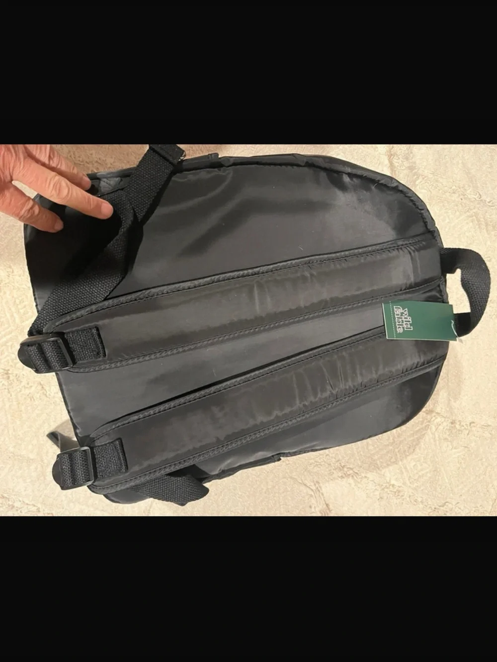 Black Nylon Backpack – Sleek Everyday Carry